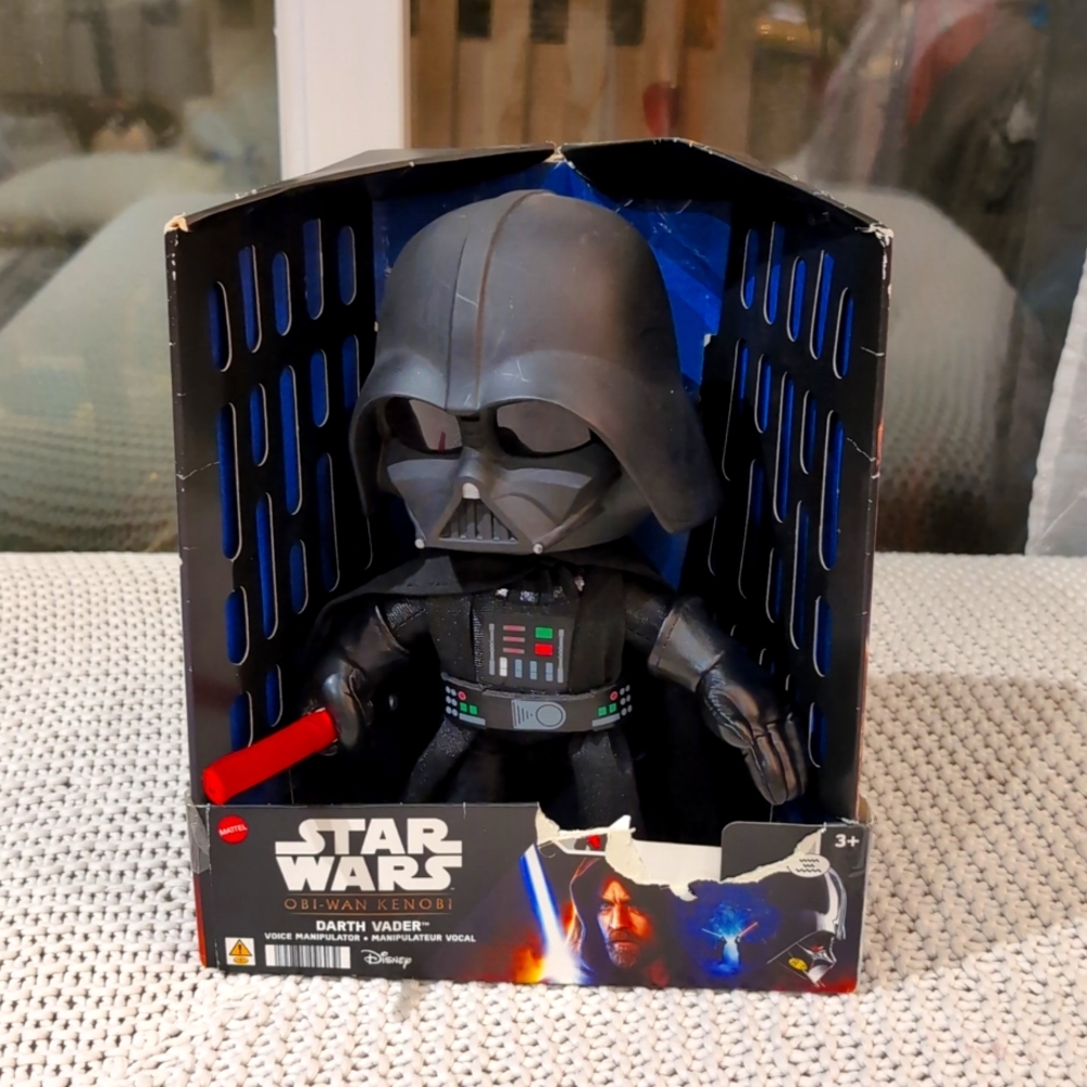 13-inch Darth Vader with voice manipulator